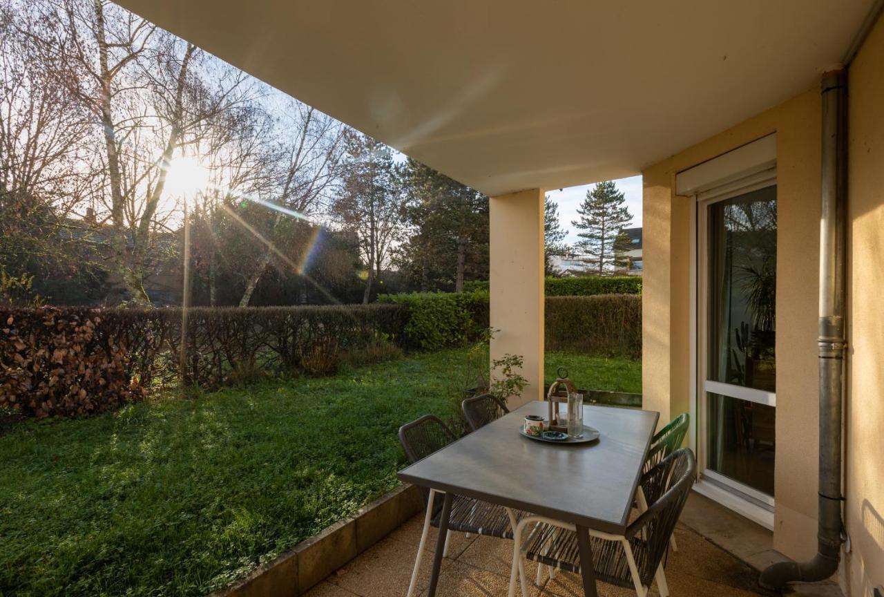 Appartement Tres Calme, Terrasse & Jardin En Ville Besançon Esterno foto